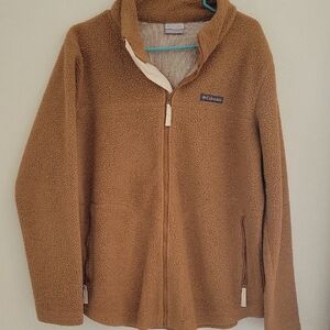 Columbia Tan Fleece Jacket